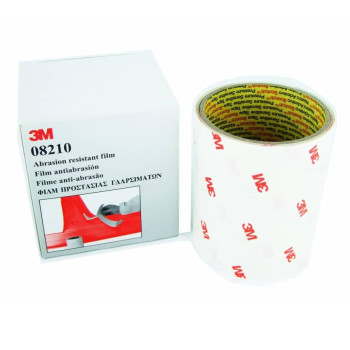 08210 Прозора захисна плівка 100мм*2,5м PU 8592, 200мк - фото