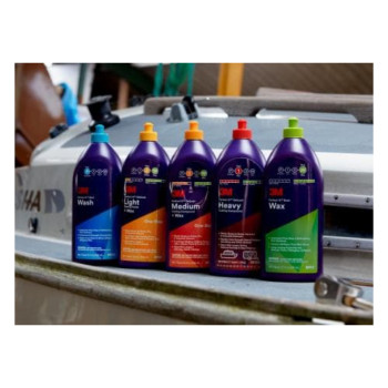 Паста полірувальна високоефективна абразивна 3M 36102E Gelcoat Heavy Cutting Compound, 946 ml - фото