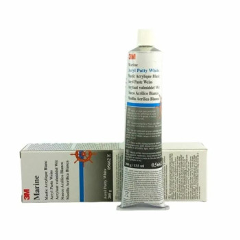Шпаклівка акрилова 3M 05662 Marine Acryl Putty White (200г) - фото