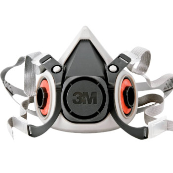 6100 Полумаска маленького размера (S), 3М - фото