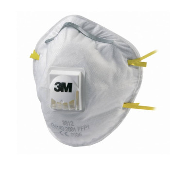 8812 Респиратор классический купольный с клапаном выдоха, сте... - фото