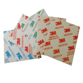 03809 Абразивная губка SOFTBACK тонкая 140 х 115 мм, 3М - фото