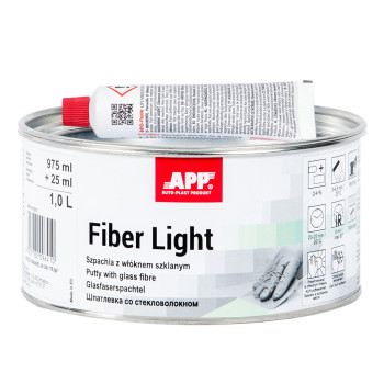 Шпатлевка со стекловолокном легкая APP Fiber Light 010215 (1л... - фото