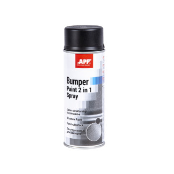 Фарба структурна 1К APP Bumper Paint 2 in 1 Spray 020811, в а... - фото