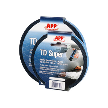 Двухсторонняя клейкая лента APP TD Super 040820, синяя, 6мм х... - фото