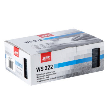 Абразив нетканый APP WS 222 06Z220 мелкозернистый, серый 150 ... - фото