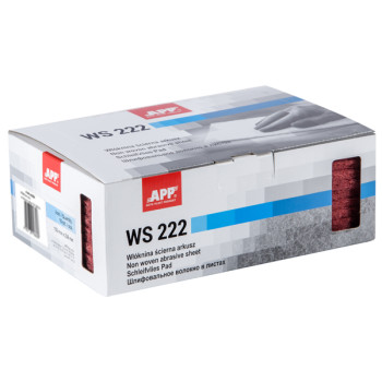 Абразив нетканый APP WS 222 06Z210 среднезернистый, красный 1... - фото