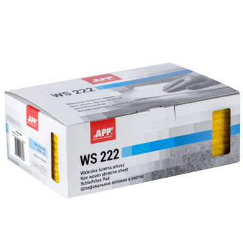 Абразив нетканый APP WS 222 06Z230 мелкозернистый, желтый 150... - фото