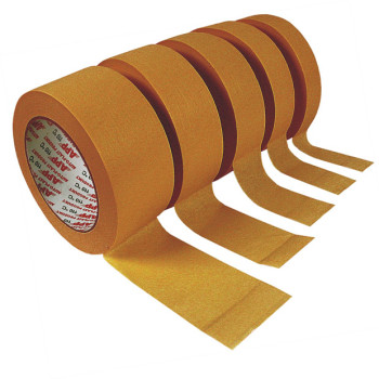 Лента малярная APP Expert 110 070208, коричневая 110°C, 30мм - фото