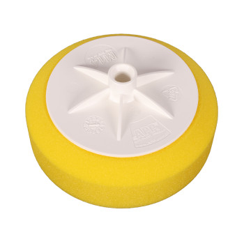 Губка полировальная гладкая APP M14 Foam Pad 080120, желтая у... - фото