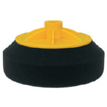 Губка полірувальна гладка APP GP 150M 080302, чорна м'яка, M1... - фото