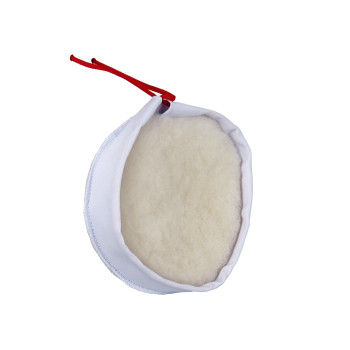 Губка полірувальна APP Wool 150 080605 з натуральної овчини, ... - фото