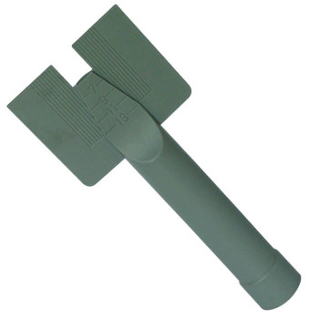 Наконечник APP MTL 1 110601, для закрытой тубы герметика, сер... - фото