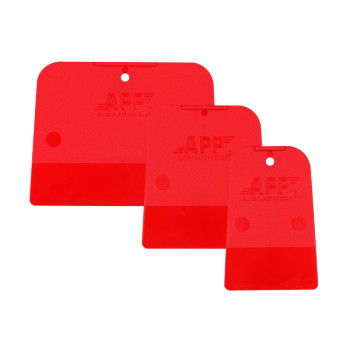 Шпателя пластиковые APP STS 250305, красные 3шт/комплект - фото