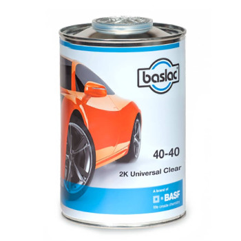 40-40 Лак 2K Clear Universal HS (1 л), BASLAC - фото