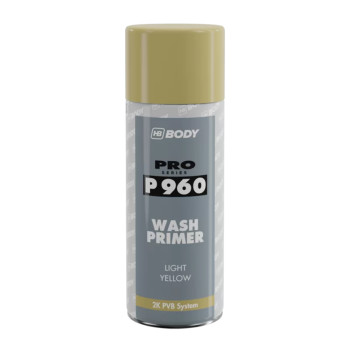 Аерозольний грунт 960 WASH PRIMER кислотний 2К жовто-зелений ... - фото