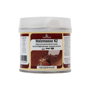 Шпатлёвка полиэфирная двухкомпонентная НOLZMASSE 63 темный ор... - фото