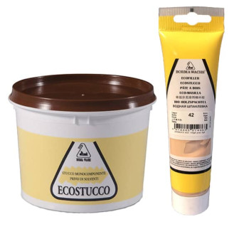 Водорастворимая шпатлевка Ecostucco 1550 42 бук (1 кг), BORMA... - фото