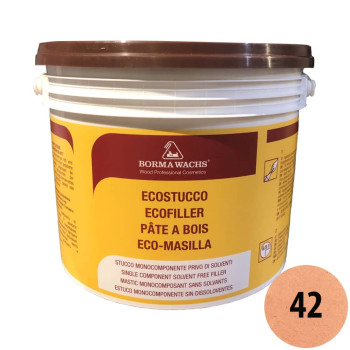 Водорастворимая шпатлевка Ecostucco 1570 42 бук (5 кг), BORMA... - фото