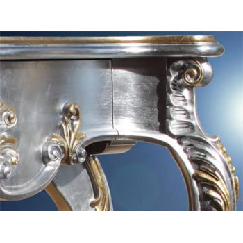 Поталь серебрянная 16 х 16 см, 500 листов, BORMA - фото