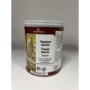 Масло тиковое EN0361-LS172 TEAK OIL 1л  тик, Borma - фото
