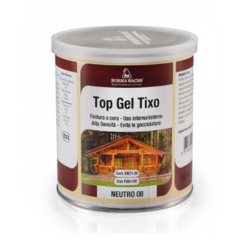 Тиксотропный прозрачный лак для наружных работ TOP GEL TIXO (... - фото