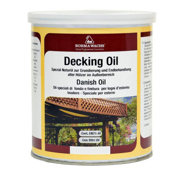 Купить - 4971 Палубное масло DECKING OIL /danish oil (1 л), BORMA WACH... 4971 Палубное масло DECKING OIL /danish oil (1 л), BORMA WACH... - фото
