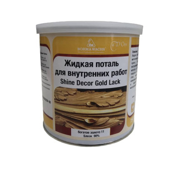 Жидкая поталь золото 90 GOLD LACK (750 мл), BORMA BF - фото