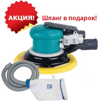 ШЛИФОВАЛЬНАЯ МАШИНКА DYNABRADE Spirit Green 59029 под пылесос... - фото