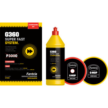 Набір для полірування KT3001 G360, Farecla - фото