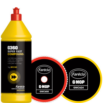 Набір для полірування KT3001 G360, Farecla - фото