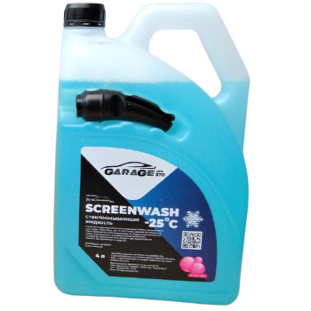 Зимний омыватель для стекла Bubble Gum при -25°C  (4 л), GARA... - фото