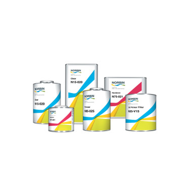 Лак акриловий прозорий NORBIN N15-020 MS 2:1 (1,0л) - фото