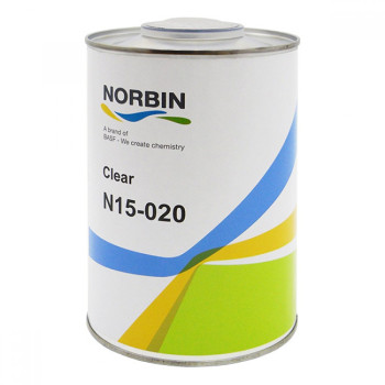 Лак акриловый прозрачный NORBIN N15-020 MS 2:1 (1,0л) - фото