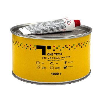 Шпатлівка універсальна Universal Putty (1 кг), з затверджувач... - фото