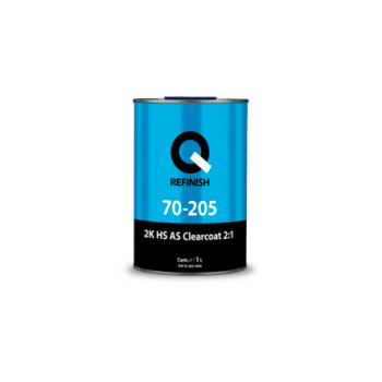 70-205-1000 2K HS AS Прозрачный лак CLEARCOAT (1 л) без отвер... - фото
