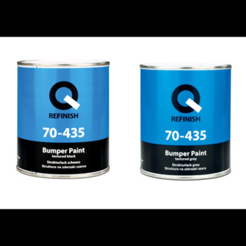 70-435-1001 Краска для бампера черная 1000 мл, Q REFINISH - фото