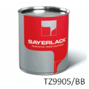 КРАСКА ПОЛИУРЕТАНОВАЯ БЕЛАЯ TZ9905/BB, Л, SAYERLACK - фото