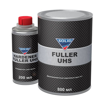 Грунт акриловый 4+1 Fuller UHS серый (800 мл) с отвердителем ... - фото