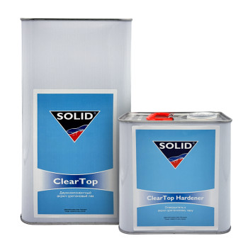 TOP CLEAR Прозорий лак 2+1 із затверджувачем (5,0 л+2,5 л), S... - фото