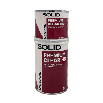 PREMIUM CLEAR Лак системи НS 2+1, 1,5л, SOLID - фото