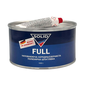 FULL Шпатлівка універсальна з затверджувачем, 1800г, SOLID - фото