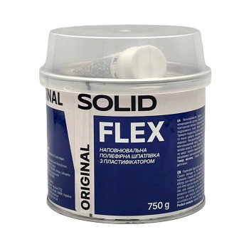 FLEX Шпатлівка по пластику з затверджувачем, 750г, SOLID - фото
