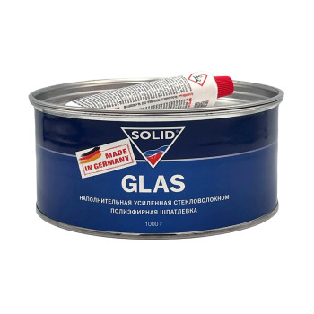 GLAS Шпатлівка посилена скловолокном з затверджувачем, 1000г,... - фото