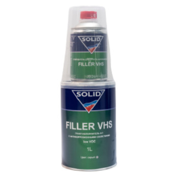 Solid Filler VHS Low VOC 4:1 сірий (1,25л) - фото