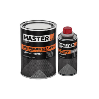 Грунт универсальный TROTON MASTER DTM Primer Sealer 4:1, белы... - фото