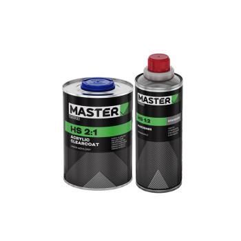 Лак прозрачный акриловый TROTON MASTER HS 2:1, стойкий к цара... - фото