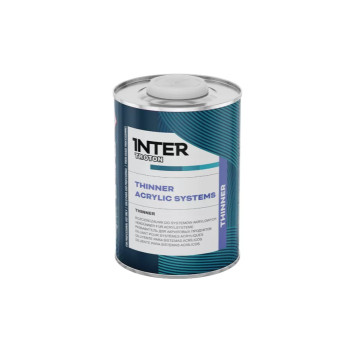 Розчинник INTER TROTON Thinner for Acrylic, для акрилових продуктів 1,00 л - фото