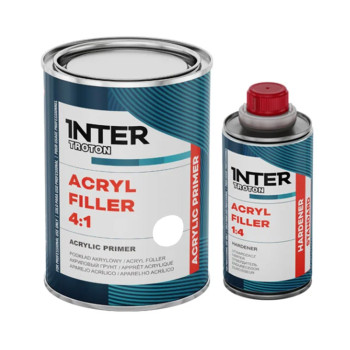 Грунт-наповнювач акриловий "ACRYL FILLER 4:1" білий... - фото