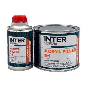 Грунт-наповнювач акриловий "ACRYL FILLER 5:1" білий... - фото